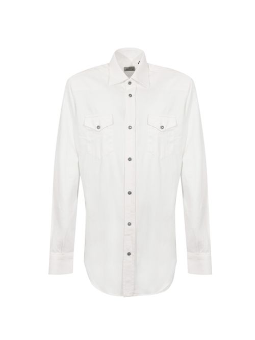 Camicia Texas in bull di cotone SARTORIO NAPOLI | TEXAS0101X